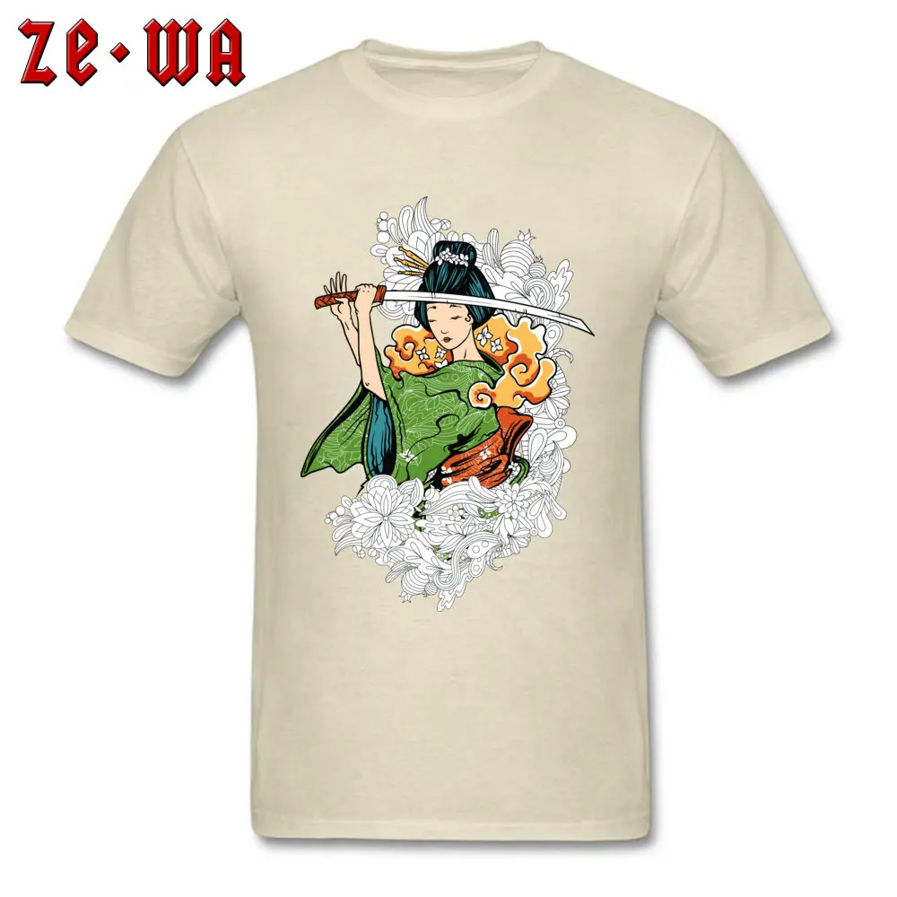 japan geisha824yy Pure Cotton T Shirt for Men Fitness Tight T-Shirt Summer Coupons Round Neck T Shirt Short Sleeve japan geisha824yy beige
