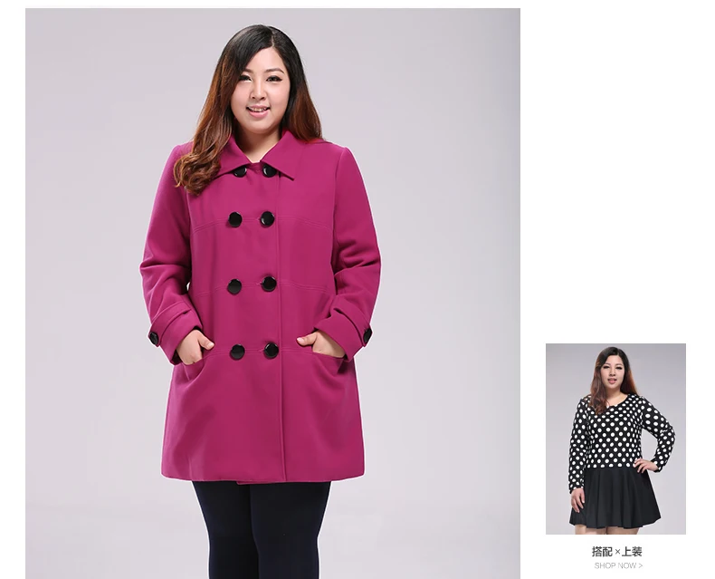 Большие размеры 6XL 7XL 8XL 9XL 10XL осень/зима шерстяная куртка Женское пальто корейский Тонкий длинный рукав шерстяное пальто повседневная одежда