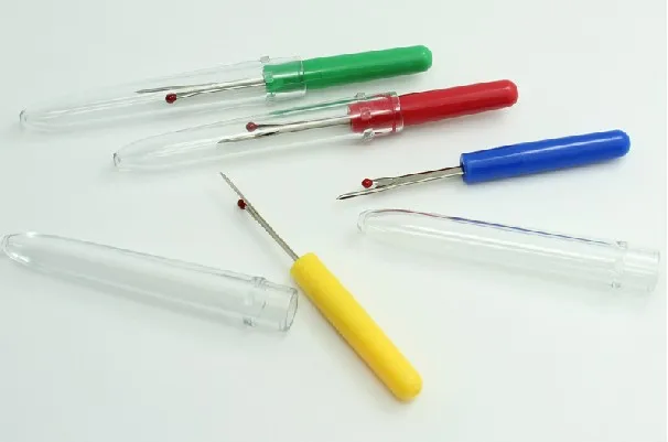 

10 PCS PLASTIC HANDLE SEAM RIPPER-STITCH RIPPER-SEWING TOOL color free shipping