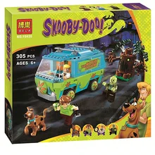

Bela 10430 Scooby Doo The Mystery Machine Bus Building Block Figure Toys Bricks Toys Children Compatible with Legoe