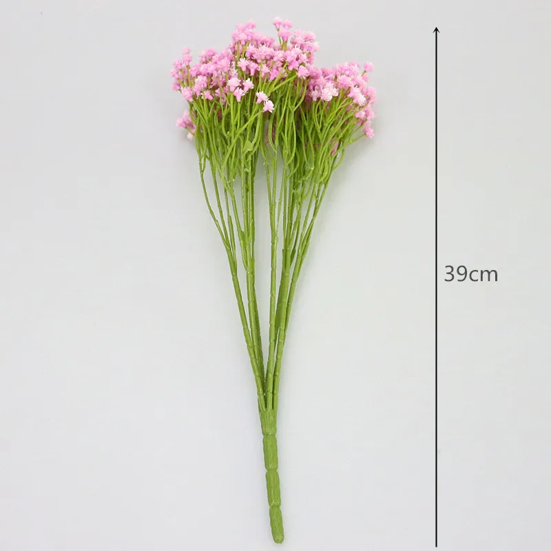 Flone Elegant Artificial Baby's Breath Gypsophila  Flower Plastic Flowers Plant Home (10)