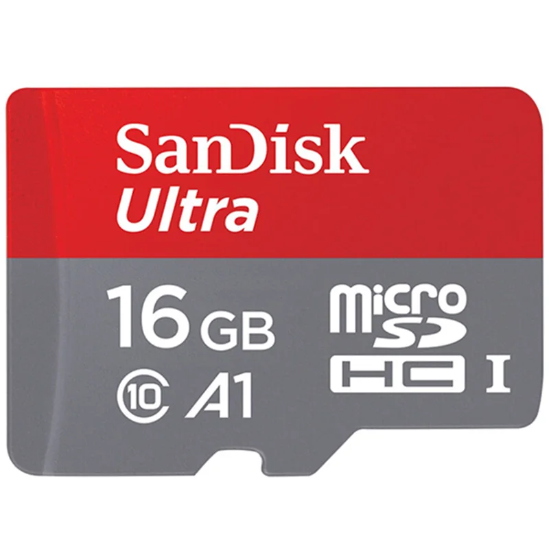 Карта Micro SD sandisk, 8 ГБ, 16 ГБ, 32 ГБ, 64 ГБ, 128 ГБ, 200 ГБ, флеш-карта памяти, MicroSDHC, MicroSDXC, UHS-1, MicroSD, для смартфонов, tf-карта - Емкость: 16G A1