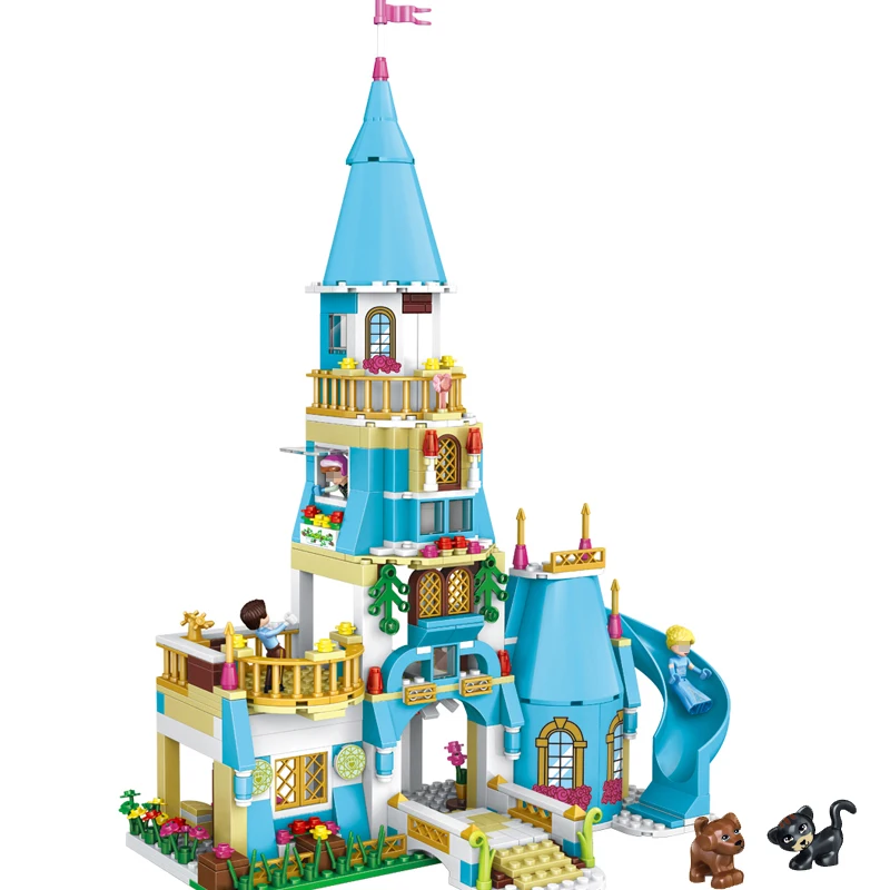 

Friend Princess Building Block Princess Anna and Princess Castle 37008 Figure Bricks Set Toys Compatible legoeds Block Series