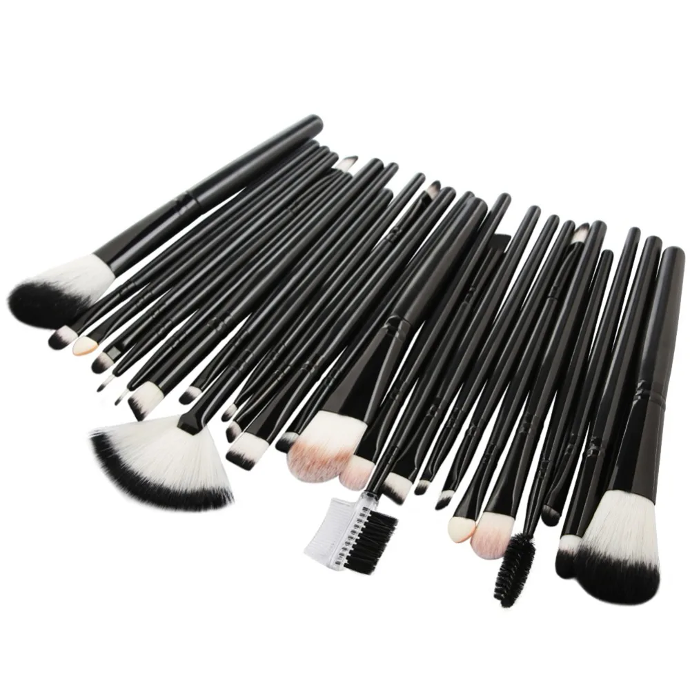 

MAANGE 25Pcs Professional Makeup Brush Kits Face Foundation Power Blush Eyebrow Lips Make Up Brushes Set pincel maquiagem