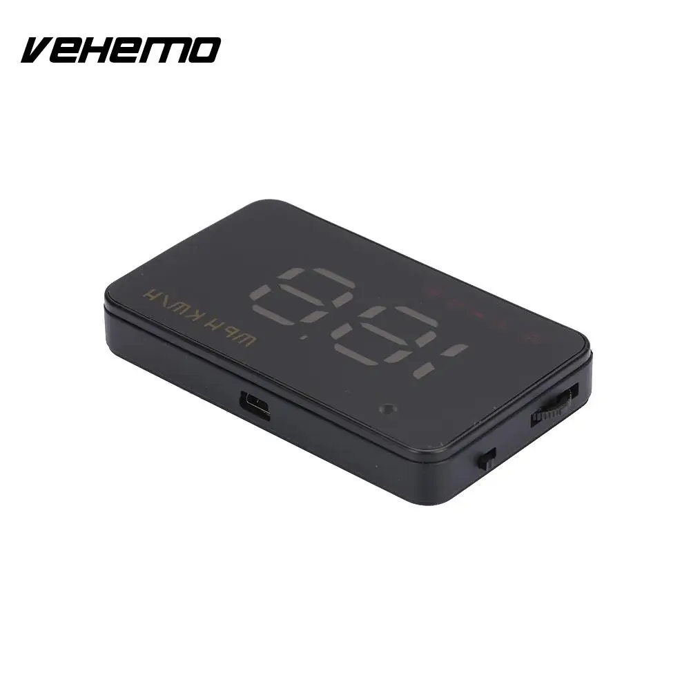 Vehemo 3 5 дюймов 12 В HUD Дисплей OBD головой вверх приборной панели Портативный