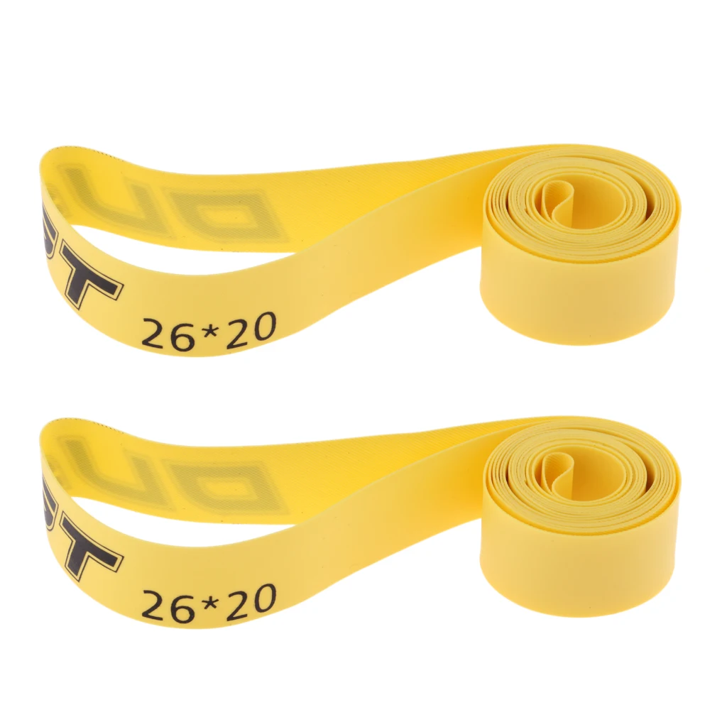 Perfeclan 2Pcs Mountain Bike Tire Liner Puncture Proof Belt MTB Bicycle 26' Bicycle Parts