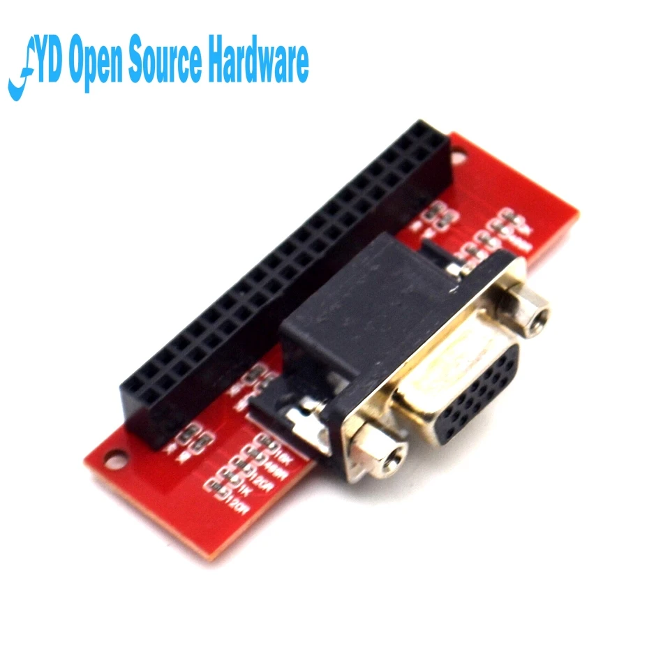 

1pcs New Version VGA666 Adapter Board DPI dtoverlays Module For Raspberry Pi 3B / 2B / B+ / A+