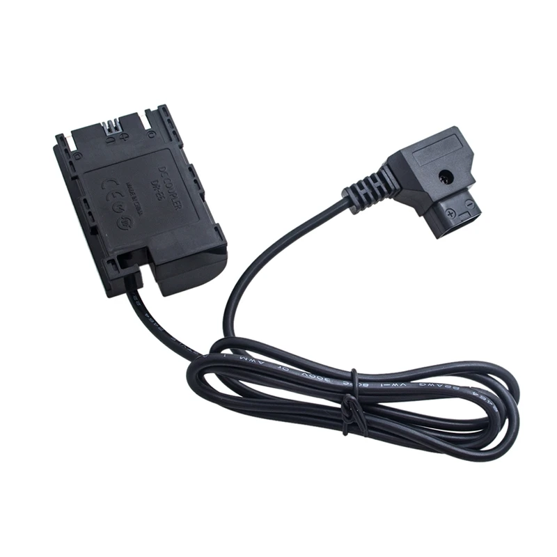 

D-Tap To Lp-E6 Fully Decoded Dummy Battery Adapter Dc Coupler For Canon 5D Ii/Iii/Iv 5Dsr 6D