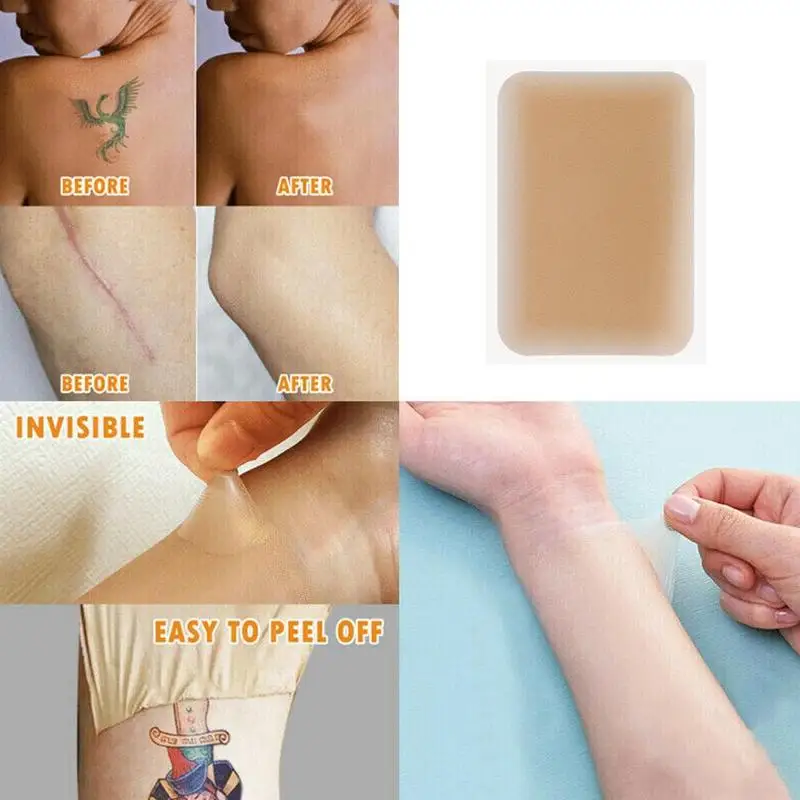 

Tattoo and Scar Super Invisible Tape Wholesale New Waterproof Cover Scar Avoid Awark Free Cutting Personality Display Yourself