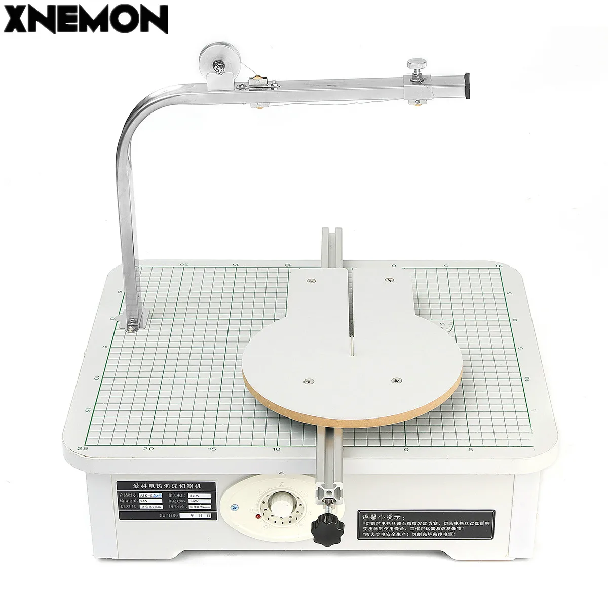 

XNEMON 220V Board WAX Foam, Sponge, Pearl Cotton, Cutting Machine S403 Working Stand Table Tool Styrofoam Cutter CUTS FOAM KT