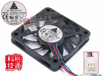 

FOR 6010 6 cm 6CM double ball bearing fan 12V 0.25A EFB0612HHA