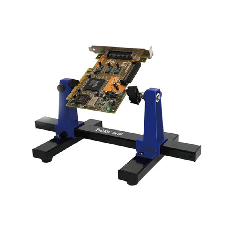 Best SN 390 Universal Adjustable Circuit Board Clamp PCB Holder Fixture Soldering Auxiliary Clamp For Mile Chips Motherboard Repair