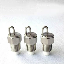 1/8 дюйма с наружной резьбой из нержавеющей стали высокого давления ударник сопла pin-Фиери опрыскиватель падающий туман струй пейзаж