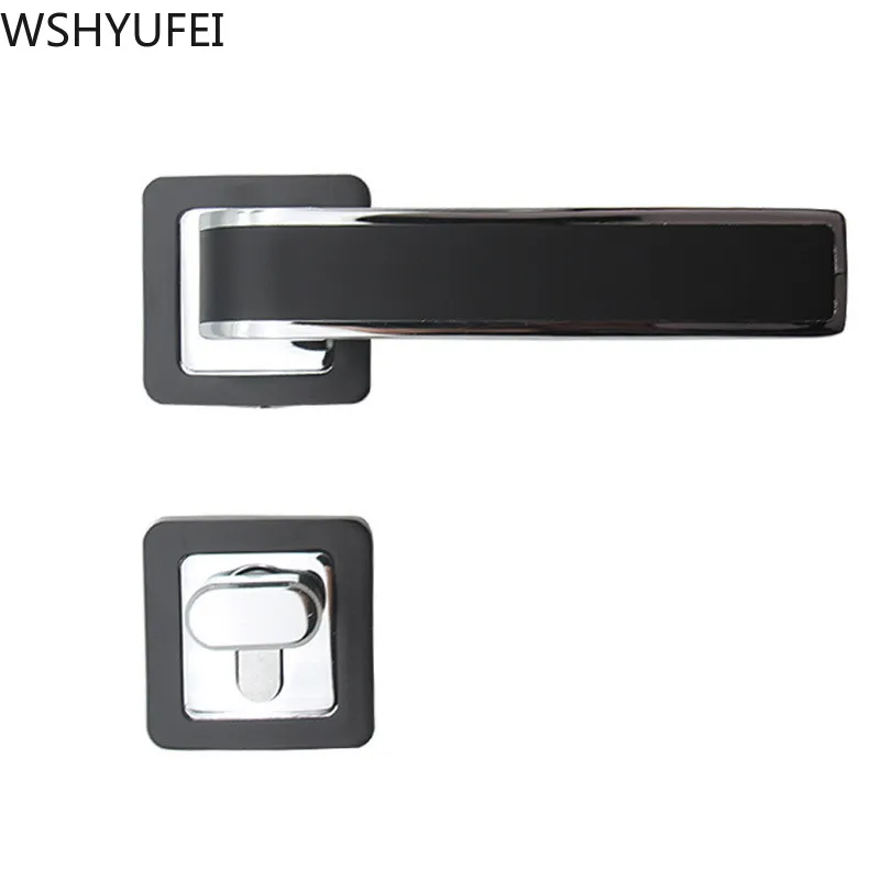  1pcs high quality home interior room locks fine zinc alloy door locks interior bedroom mute door lo - 33039836525