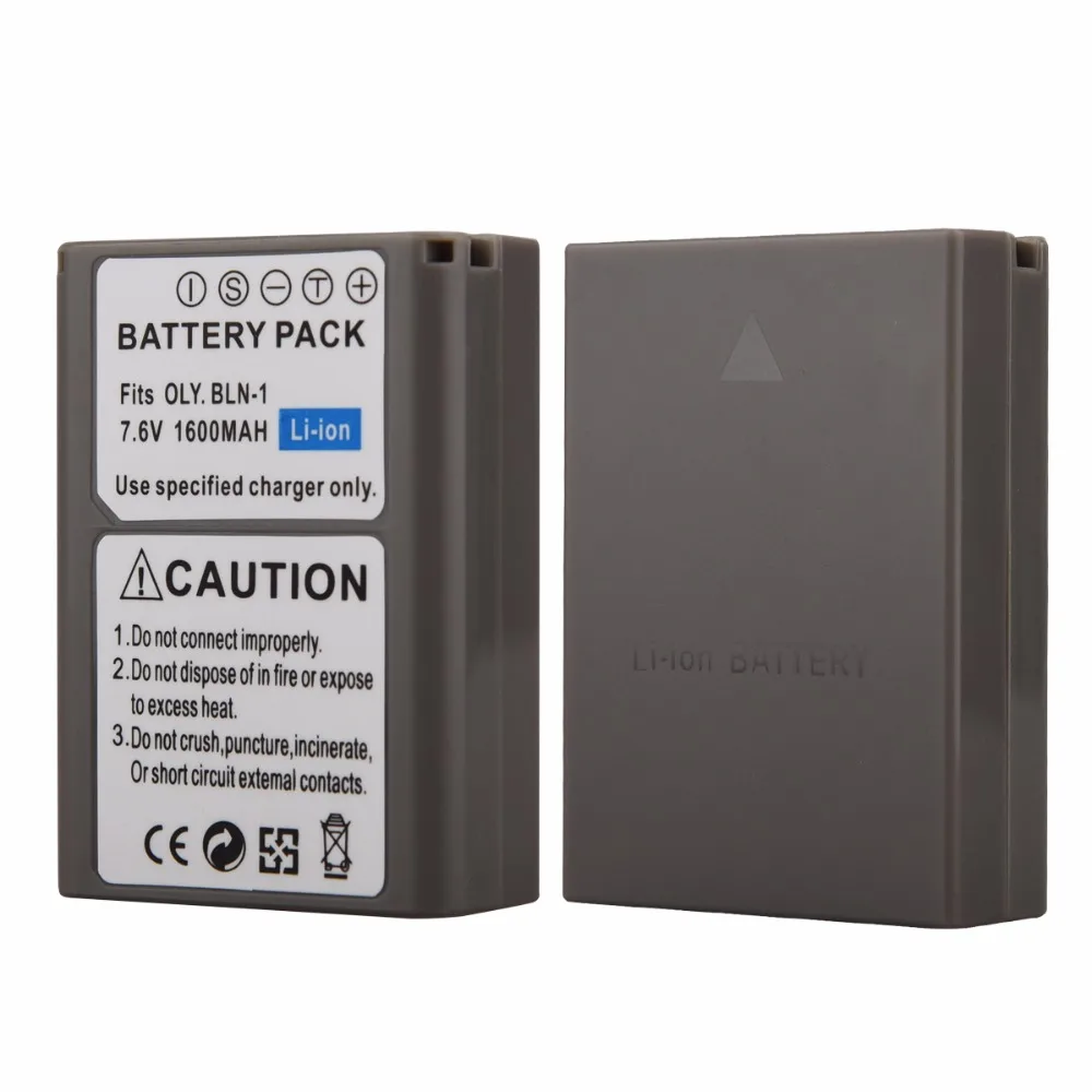 1600mAh BLN 1 PS BLN1 Digital Camera Battery For OLYMPUS PS BLN1 BLN 1
