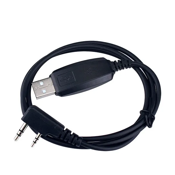 2 Pin Retevis USB кабель для программирования для DMR радио Retevis RT3 RT8 TYT MD-380 цифровая рация трансивер UHF J9110P