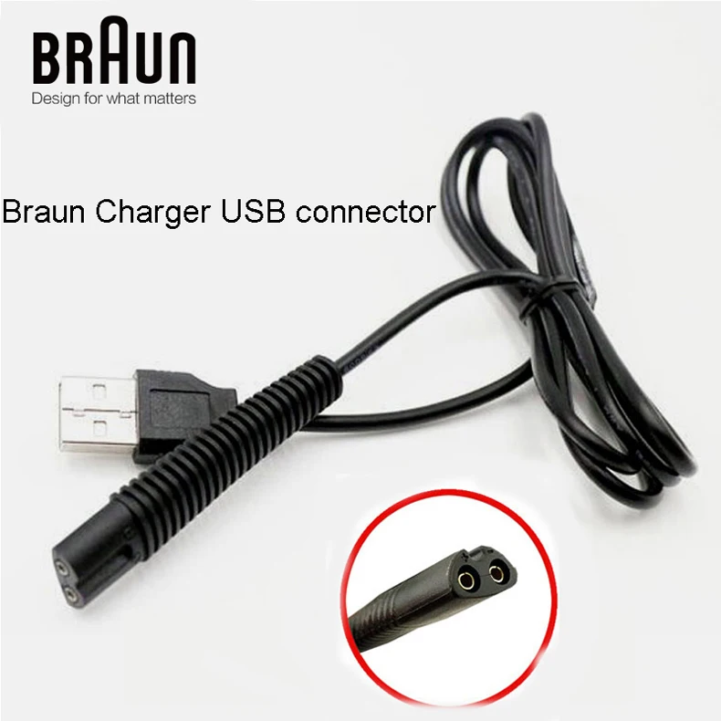 Зарядное устройство Braun USB разъем подходит для всех электробритв(не включает адаптер