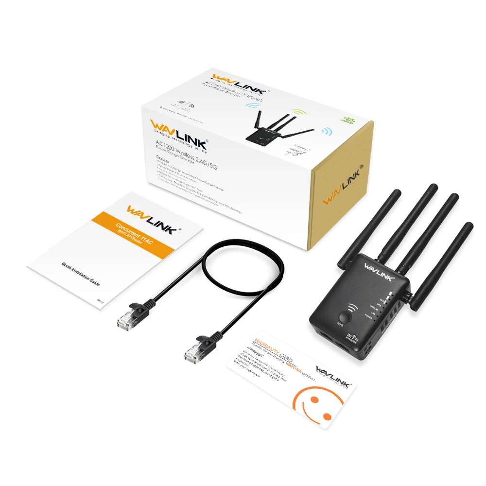 Wavlink AC1200 WiFi repetidor/Router/punto de acceso inalámbrico wi-fi Range Extender WiFi amplificador de señal con antenas externas caliente - 6