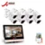 ANRAN 8CH CCTV System 1080P12″ LCD Monitor HD POE NVR IP Camera Outdoor Waterproof Security Camera System Video Surveillance Kit