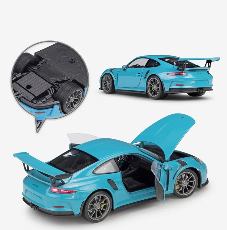 1:24 Welly легированные модели автомобилей 911 GT3 RS легированные модели высокая модель автомобиля детские игрушки для взрослых Коллекция литые автомобили