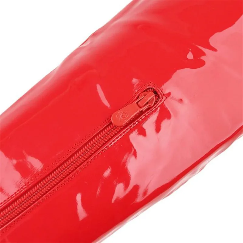 Women High Heels Tall Boots Sexy Patent Leather Platform Pole Dance Boots Pointed Toe Over The Knee Boots For Women Ladies Shoes (18)