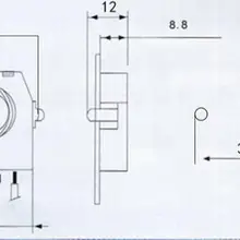 1000 шт. G13 T8 ламповый патрон держатели фонариков для подсветка для решетки радиатора лампы, светодиодные трубки света и т. д