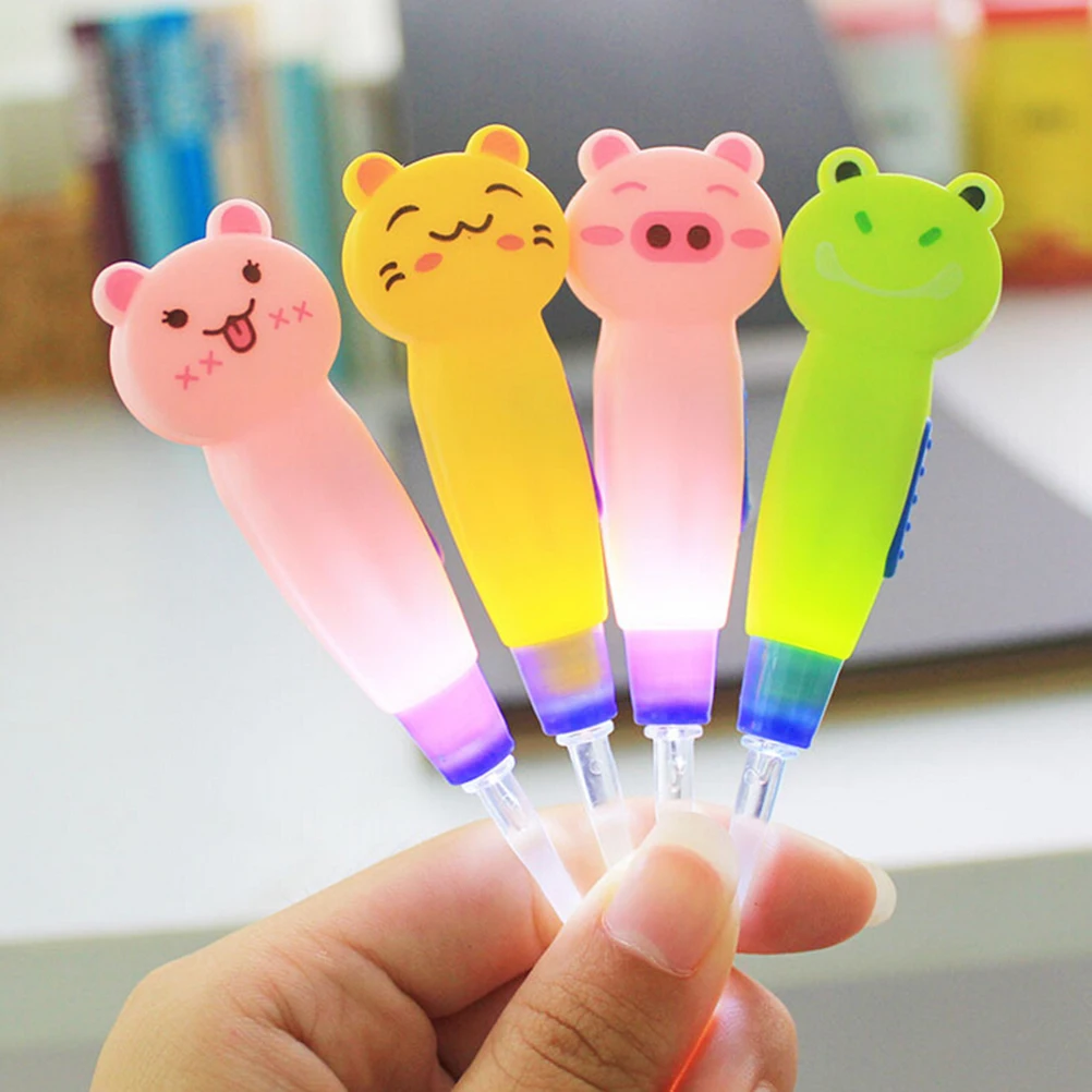 

Animals Pattern Baby Care Ear Spoon Light Child Ears Cleaning With Light Earwax Spoon Digging Luminous Dig Ear Syringe Cartoon