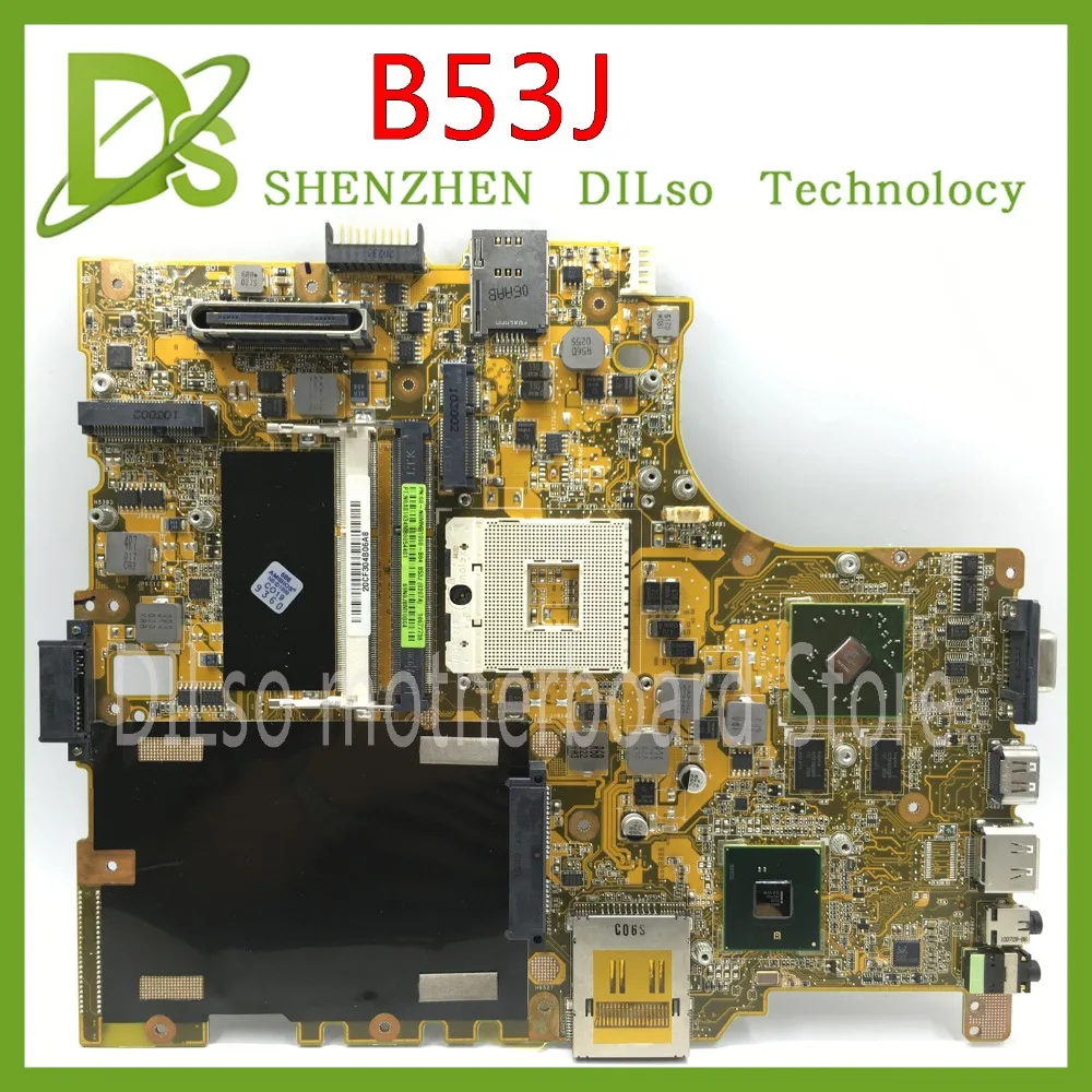 B53J для ASUS B53 B53F B53JC F85 F86 A31-B53 материнская плата ноутбука REV2.0 тестовая | Компьютеры и