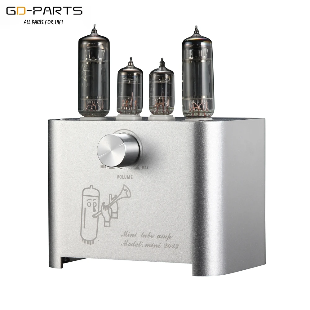Новый вакуумный трубный усилитель APPJ Mini2013 6J1 6P1 Hifi аудио стерео Настольный