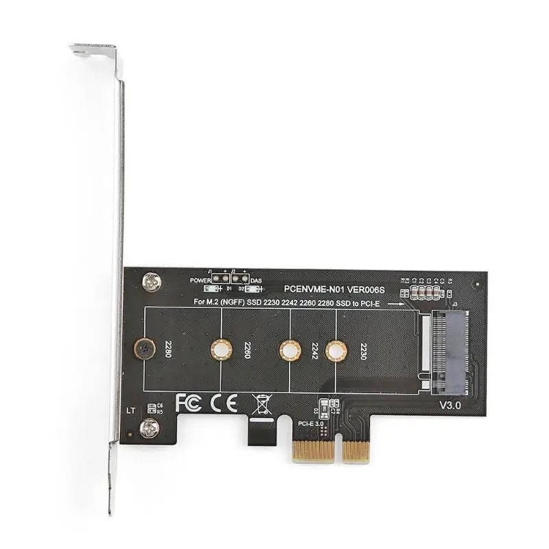 Адаптер PICE для M2/M2 для PCIE NVMe SSD NGFF Pcie M2 Riser Card Adapter поддержка PCI Express Размер 2230-2280 m.2 NVME