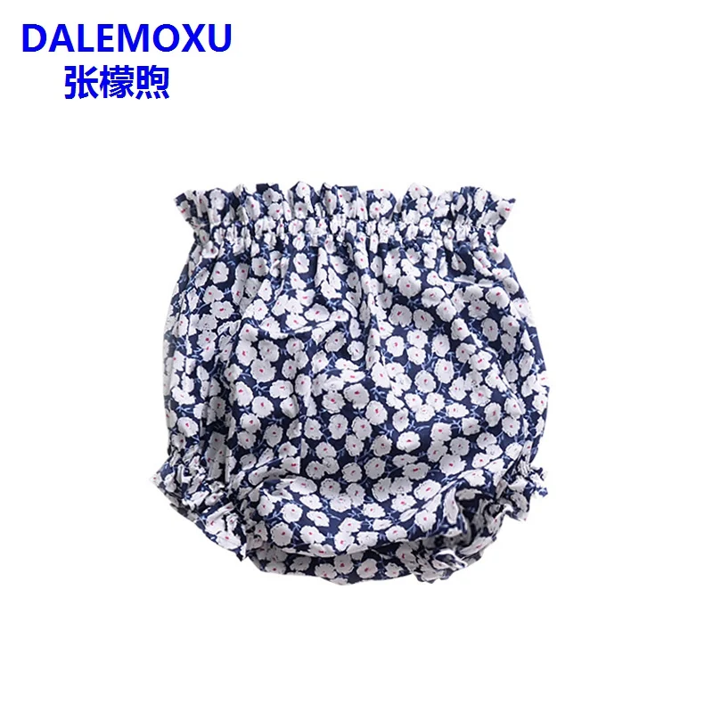 DALEMOXU/детское нижнее белье с рюшами для девочек милые короткие трусики цветочным