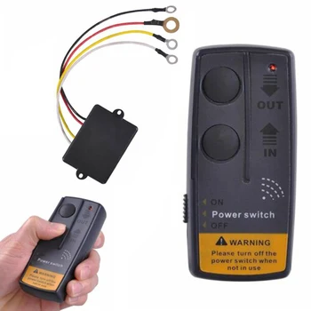 

Good Quality 12V Wireless Winch Remote Control Kit Handset Resistance to Falling For Car ATV SUV UTV Universal Car Accessories