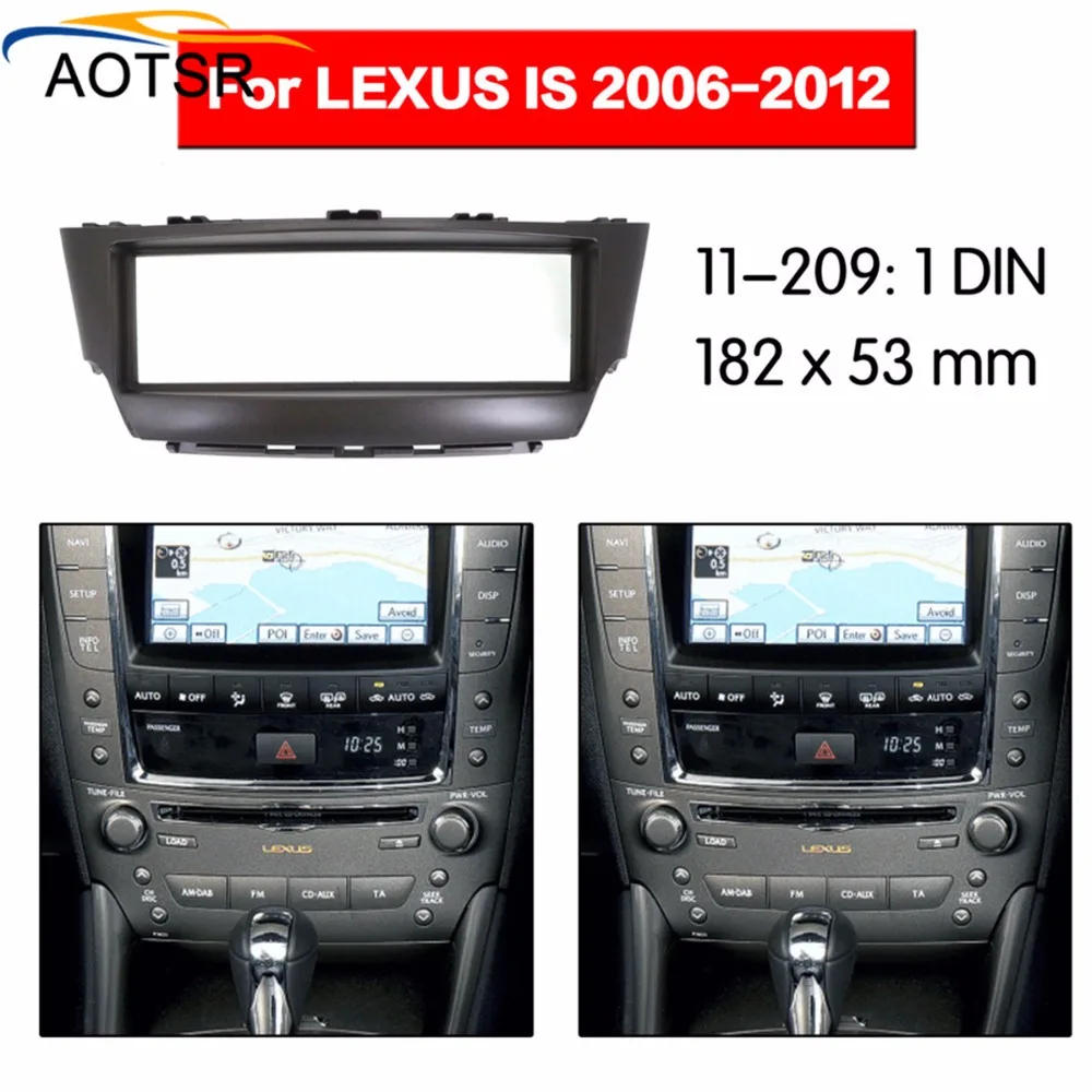 Радио панель для Lexus IS300 2006 2007 2008 2009 2010 2011 2012 панель автомобильная стереосистема Радио Установка приборной панели