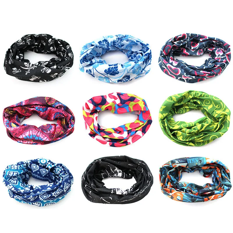 Multifunctional Scarf Neck Gaiter Multi color Outdoor Sports Headscarf