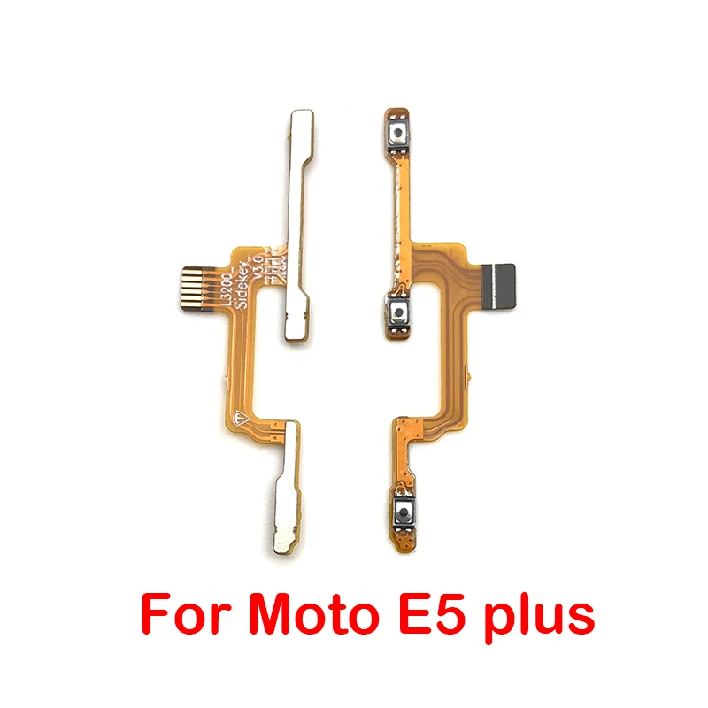 Кнопка регулировки громкости источник энергии кнопка включения выключения гибкий кабель для Motorola Moto G5 G5S G6 E5 G4 Plus Play