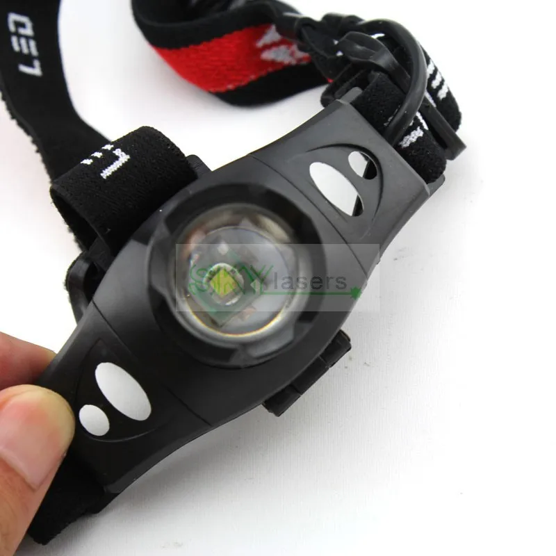 Светодиодный налобный мини фонарь Q5 с зумом для AAA или 18650|headlight headlamp|led headlight