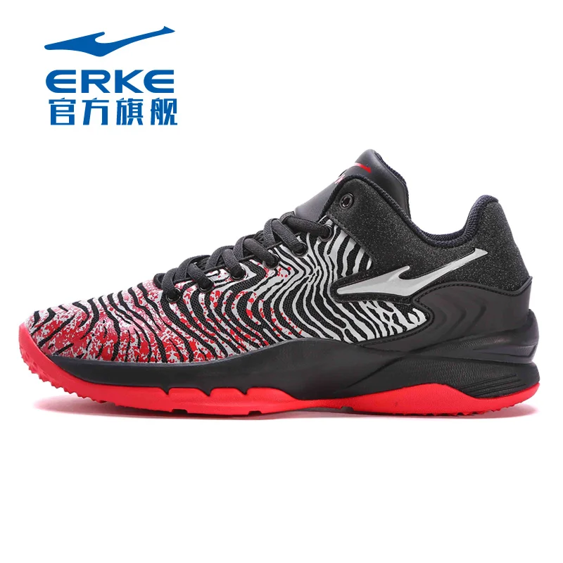 

Erke 2018 summer new men's high basketball shoes skating training shoes boots sports shoes free shipping