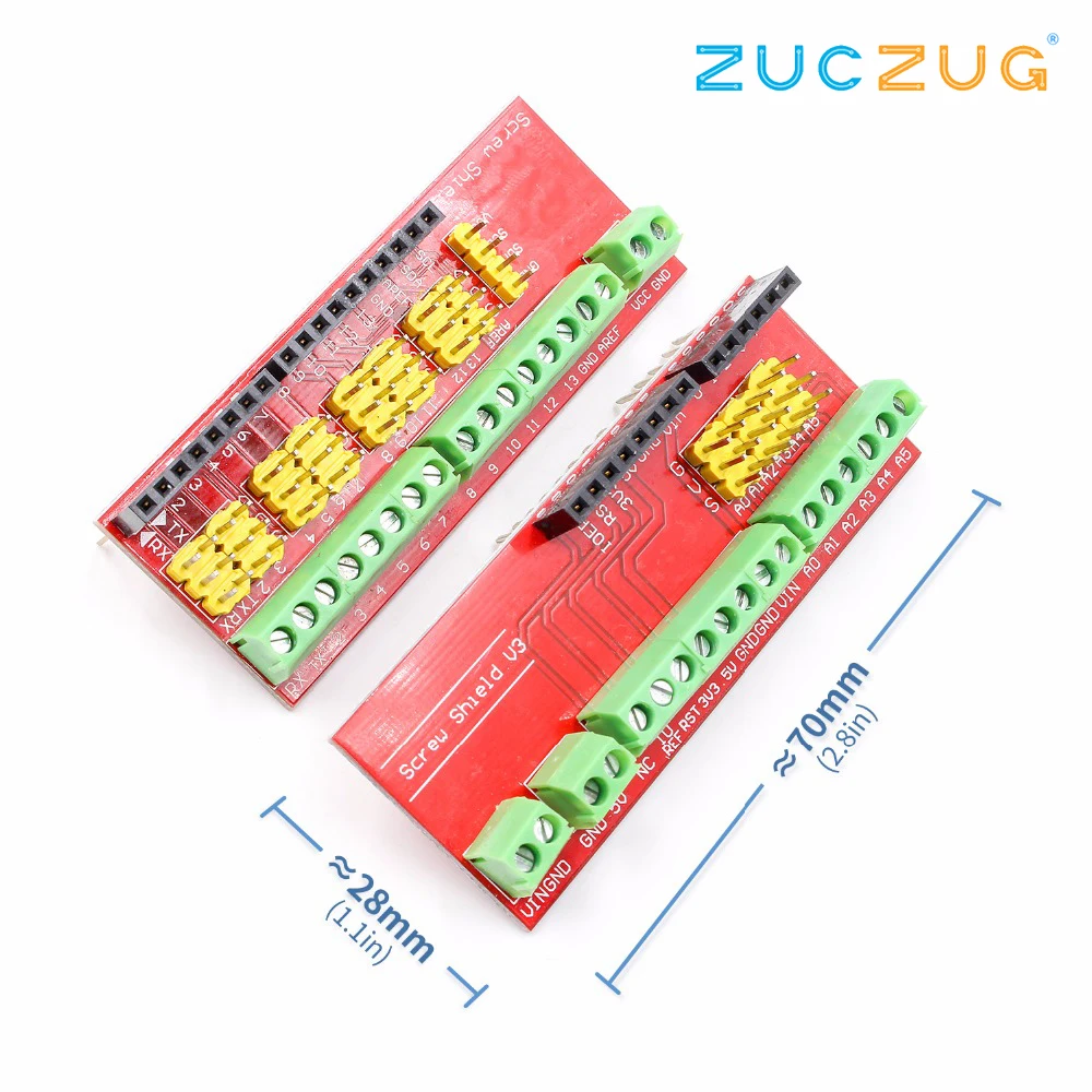 

Screw Shield V1 terminal V3 expansion board is compatible UNO R3 Interactive Media Moudle for arduino