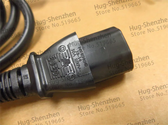 1 قطعة/الوحدة 2 الشق الاتحاد الأوروبي التوصيل ac التيار كابل 1.8 متر 1mm2 ل شاشة الكمبيوتر المكتبي الكمبيوتر امدادات الطاقة تحويل محول