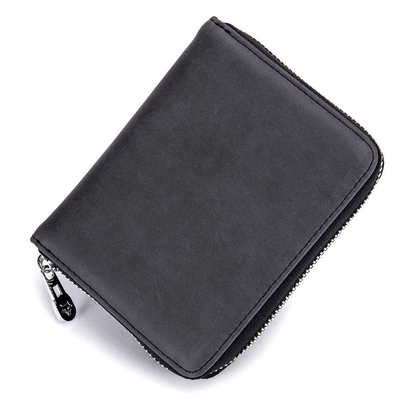 

Large Capacity Credit Card Holders Unisex 2018 New Arrivals RFID Blocking Businessman Card Case Purse Hot sales Card Wallets