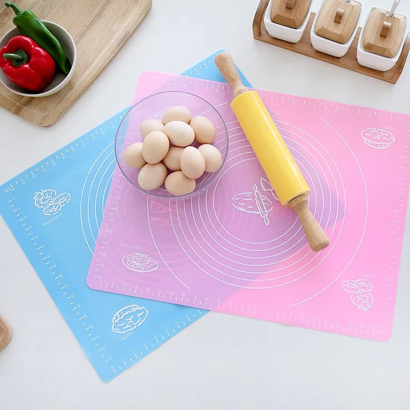 INMYLIFE Large Silicone Baking Mat for Oven Scale Rolling Dough Mat