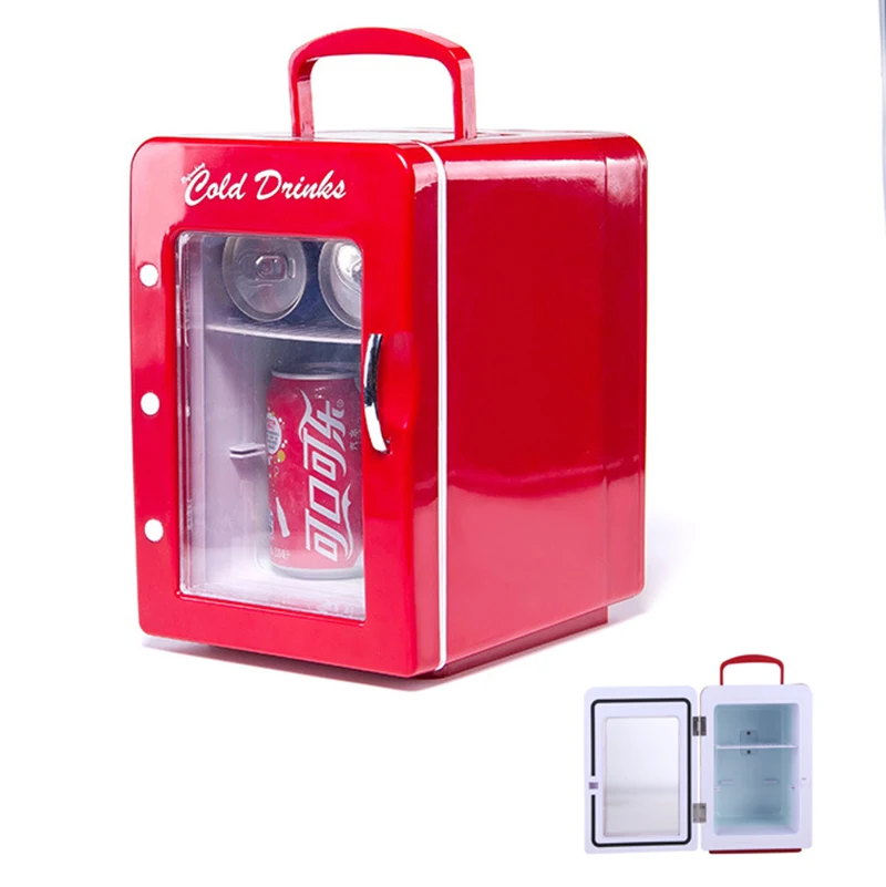 Buy 4L small compact refrigerator cold and hot dual