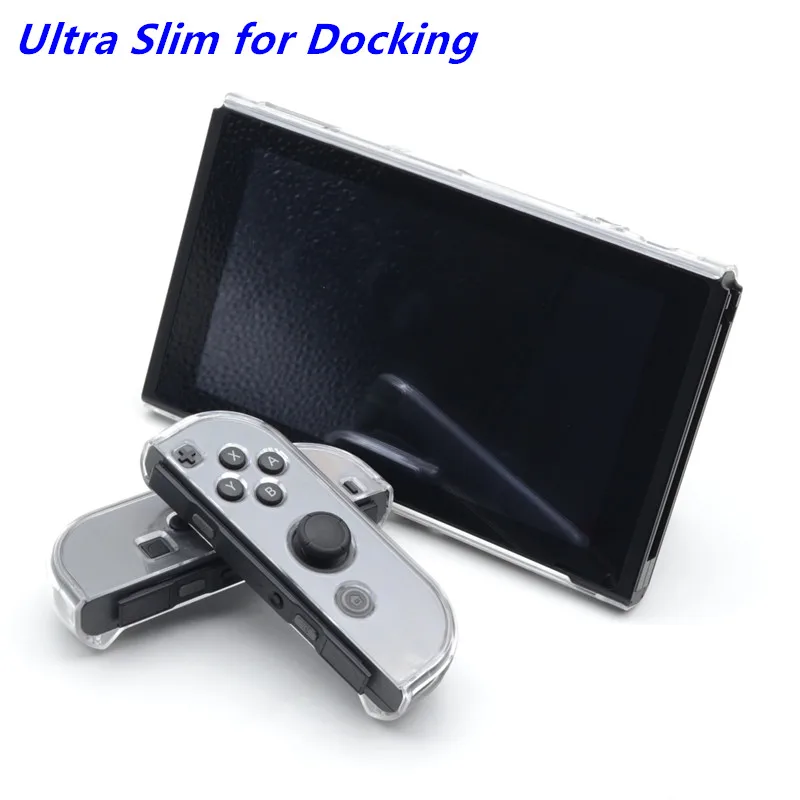 

Nintend Switch Dockable Anti-scratch Crystal Hard Back Detachable Protective Case Cover Slim for nintendos switch NS Docking