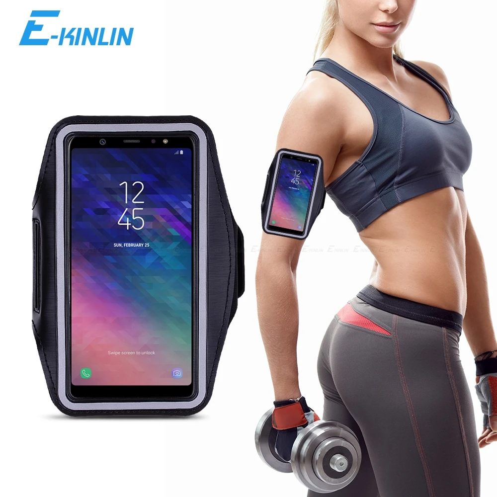 Running Sports Gym Exercise Armband Case Cover For Samsung Galaxy A9 2018