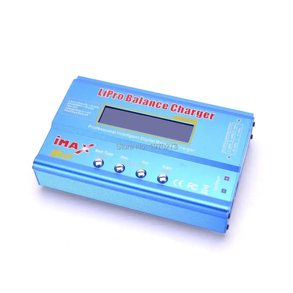IMAX B6 ЖК экран цифровой RC Lipo NiMh аккумулятор баланс зарядное устройство