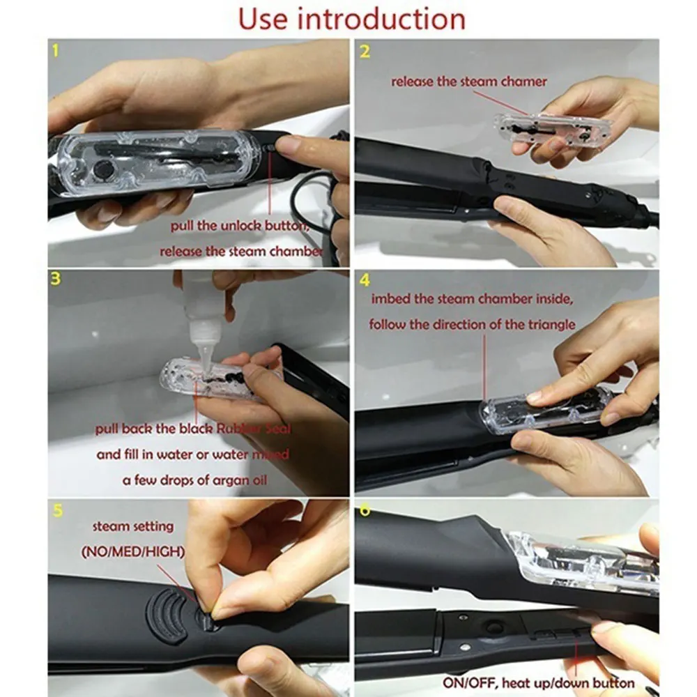

Straightening Iron Hair Straightener US/EU US/EU