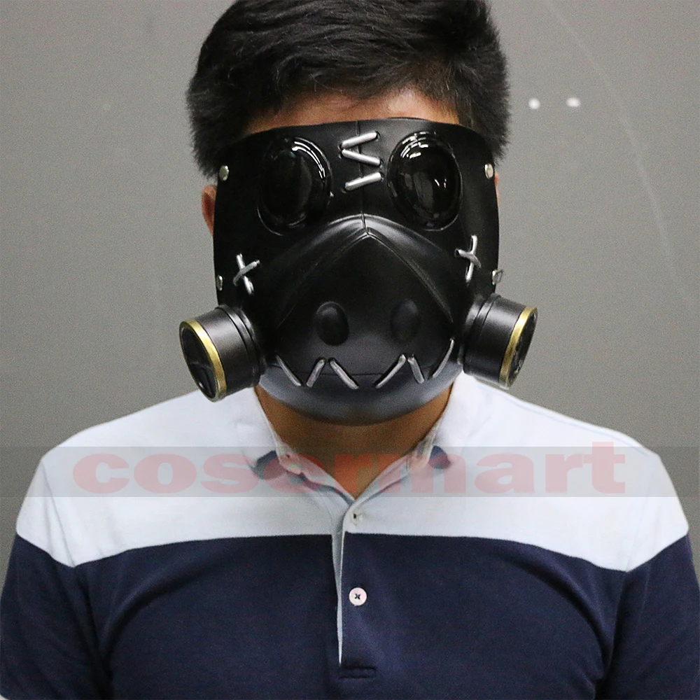 Hot Game OW ROADHOG MAKO RUTLEDGE Masks Latex Breathable Oringal Skin Cosplay Mask Party Prop Gifts Halloween Party (9)
