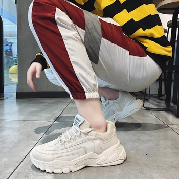 

Running Shoes For Men 2019 Lace Up Outdoor Sports Shoes Men Athletic Training Men Sneakers Male Comfortable Light Homme Footwear