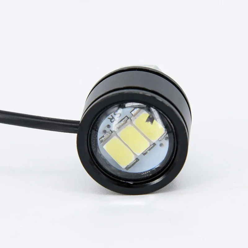 

Motorcycle White LED Spotlight Headlight Driving Light Fog Lamp 2 Pcs Rearview Mirror LED Headlights