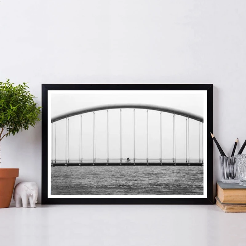 Modern Black and White Photography Canvas Painting Home Decor